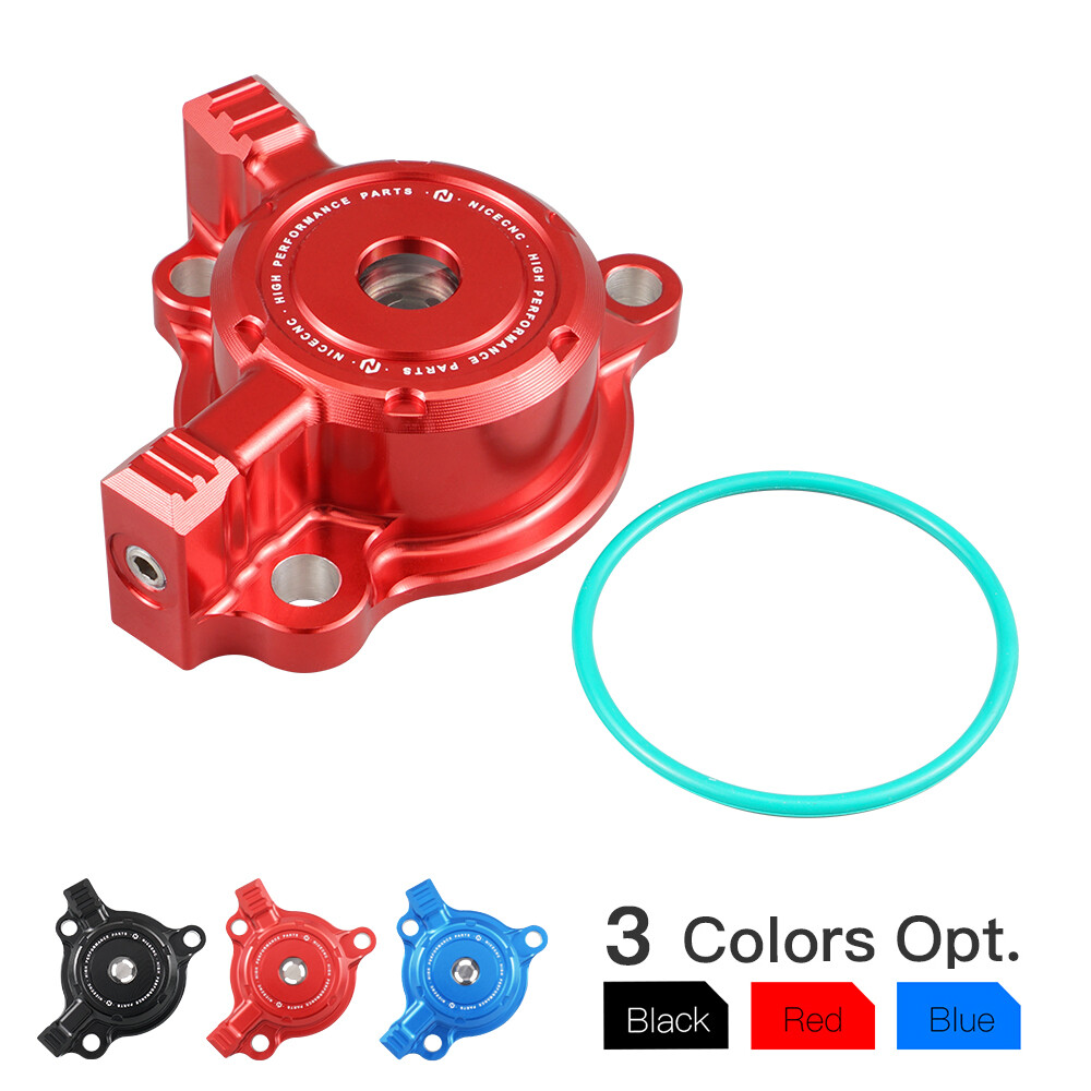 Transparent Oil Filter Cover 6061T6 Aluminum For Yamaha YFZ450R/RSE