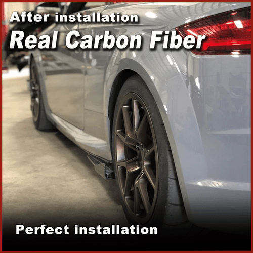 Carbon Seitenschweller Seite Splitter Spoiler für Audi TTRS/ TTS/ TT Sline 15-18 - Picture 4 of 10