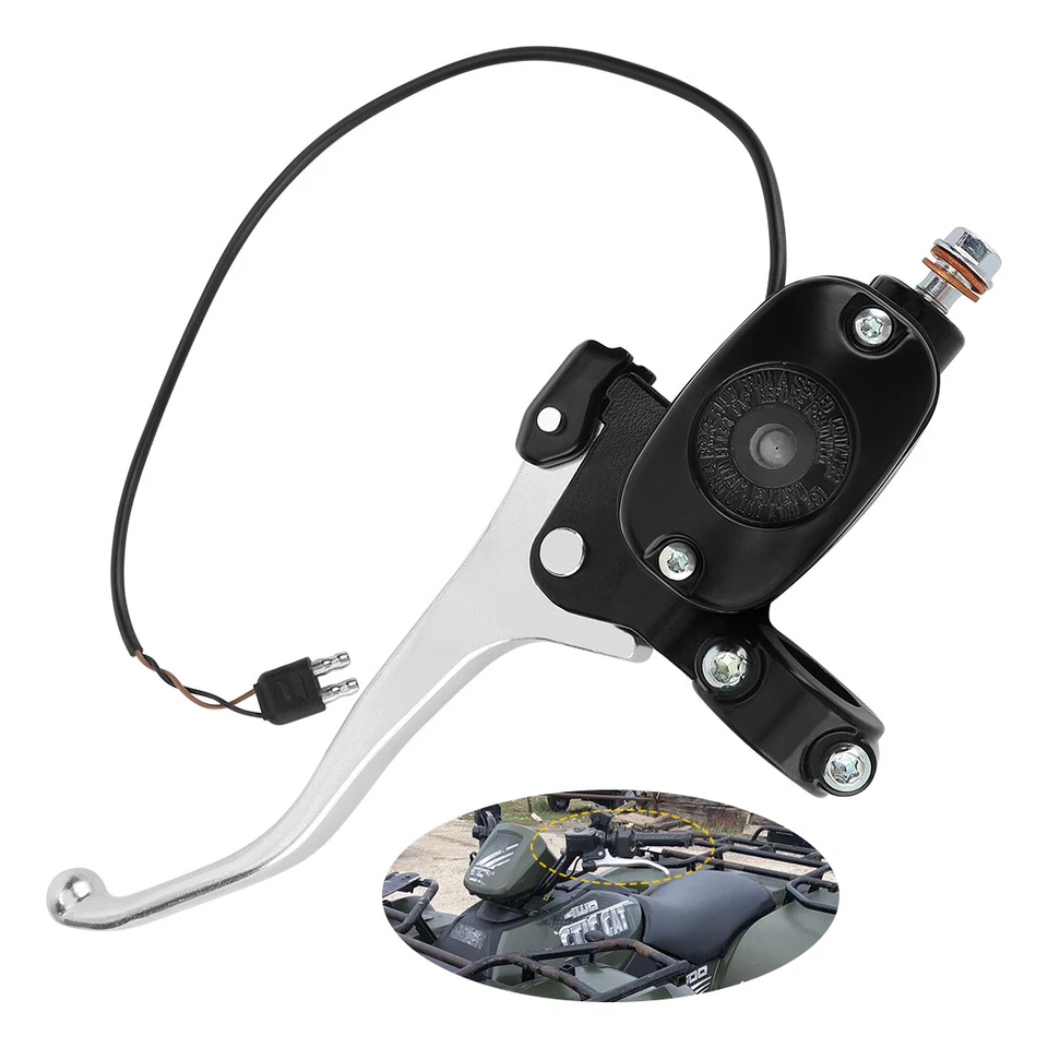 Cilindro maestro de freno delantero con interruptor de luz de freno para Arctic Cat 400 450 500 550 Foto 2 de 4