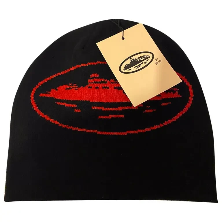 Corteiz Alcatraz Skully Beanie - RED & Black Brand New + tags | eBay