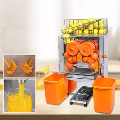 Commercial Orange Juice Extractor Plastic Basket Lemon Pomegranate Fresh Juicer