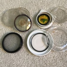 Nikon, Tiffen, Waltz Job Lot camera lenses And Adapter Ring
