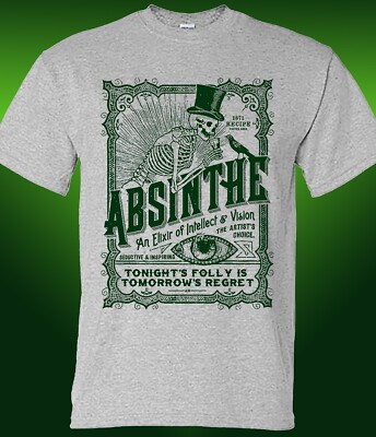 Absinthe Elixir of Intellect and Vision T-shirt