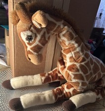 FAO SCHWARZ Toys R Us Geoffrey Giraffe Large 24 Plush Stuffed Animal Toy