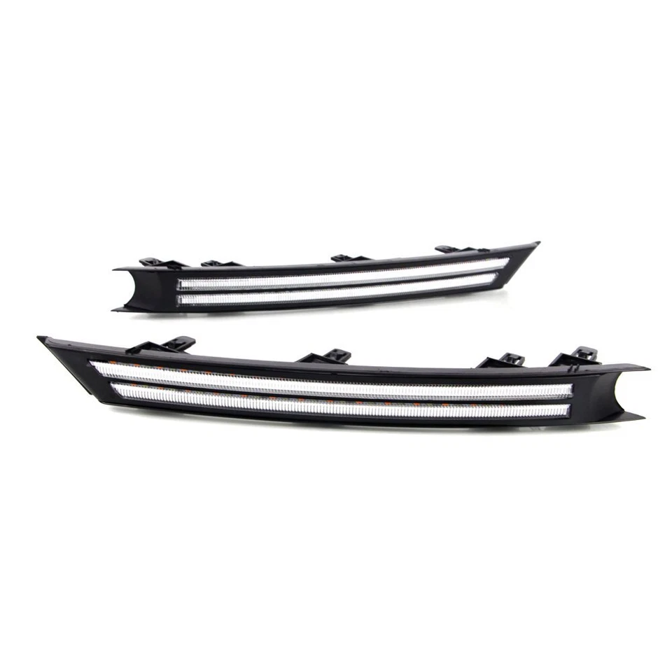 LED DRL para Mazda CX-5 2017-2021 luz de marcha diurna + faros antiniebla embellecedor intermitente - Imagen 3 de 4