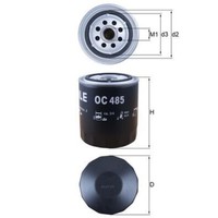 ÖLfilter Mahle OC 485 FüR Audi VW Seat Ford Skoda 100 C3 Coupe B3 80 B4 A8 D2