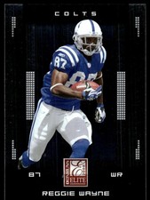 Reggie Wayne 2008 Donruss Elite #42 Colts NFL READ FREE SHIPPING AutographDen