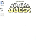 Future Quest #1A VF/NM; DC | Blank Variant Hanna-Barbera - w/Bag+Board