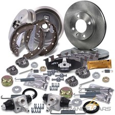 ATEC BREMSE BREMSEN SATZ SET KIT VORN+2x BREMSTROMMEL HINTEN FÜR SEAT IBIZA 2 6K