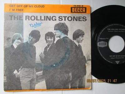 SP 45t /(7") ORIGINAL / THE ROLLING STONES /GET OF MY CLOUD - Photo 1/2