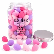 40 Piece Beauty Makeup Sponges Multicolor