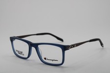 NEW CHAMPION CU 7014 C03 BLUE MATTE BLACK AUTHENTIC FRAMES EYEGLASSES 47-16 K1