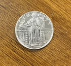 1/4 Troy Oz .999 Fine Silver Standing Liberty Tribute United States