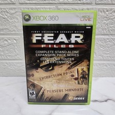 FEAR Files (Microsoft Xbox 360 2007) CIB 