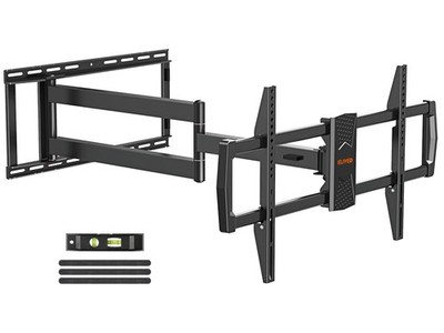 Long Arm Full Motion TV Mount 42-90'' TVs, VESA 800x400, 150 Lbs Load