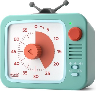 Visueller Countdown-Timer 60 Min   Leise, fürs Lernen, Pausen, Küche, Kinder