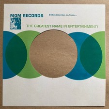 MGM 60s USA REPRODUCTION RECORD SLEEVE PACK OF 10