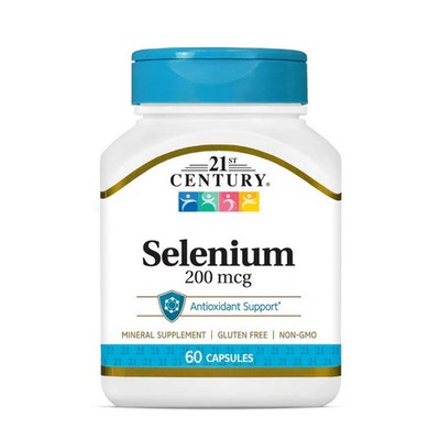 Selenium 60 Caps 200 Mcg by 21st Century