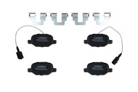 Bremsbelagsatz Scheibenbremse Kamoka JQ101242 FüR Mito Alfa Twinair 955 AXW1B