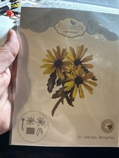 Elizabeth Craft Designs Metal Dies Set 1414 Garden Notes Black-Eyed Susan Flower