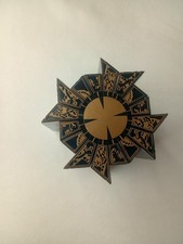 Hellraiser Puzzle Box, 1:1 Replica, Functional, Detachable Lock Puzzle