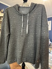 LIVI Hoodie Womens Sz 18/20 Soft Pullover Stretch Animal Print