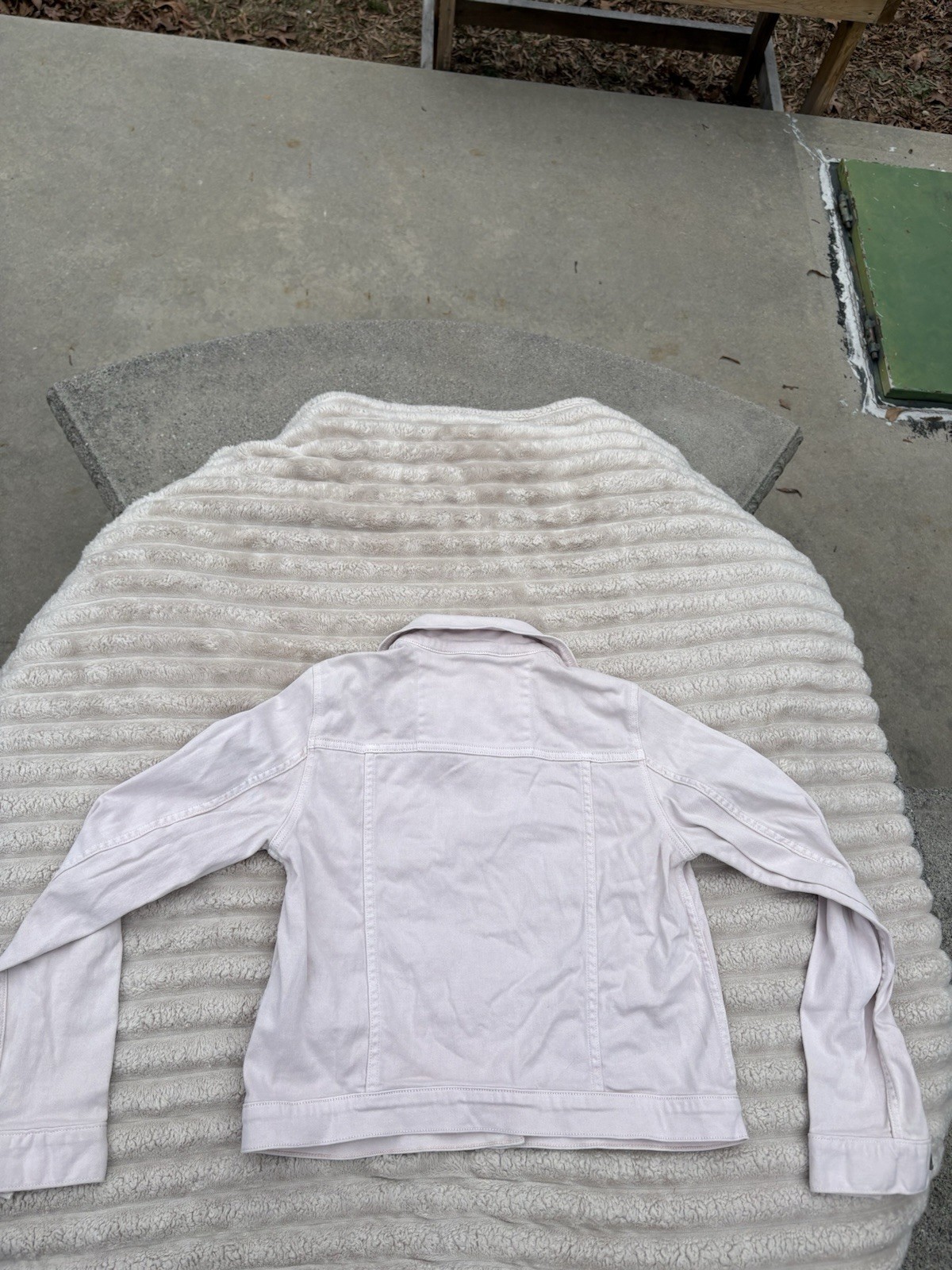 MICHAEL KORS Basic Button Front Denim Jacket Blos… - image 2