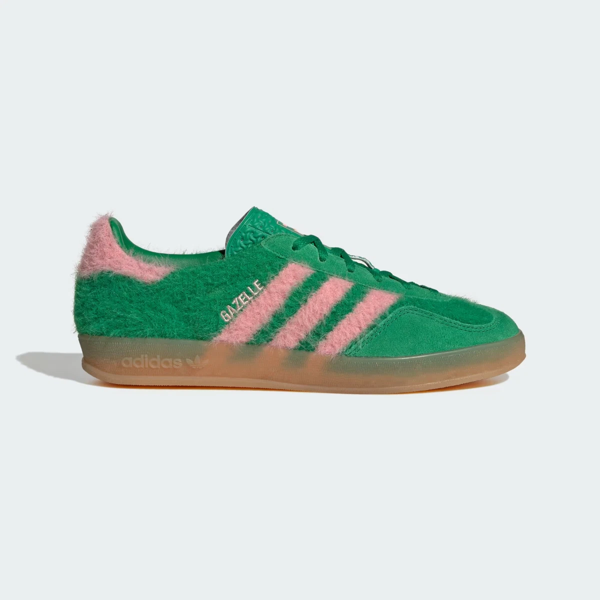 adidas Gazelle Bold Green Glow Pink W for sale | eBay