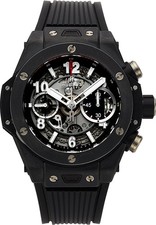 Hublot Black Ceramic UNICO Big Bang Chronograph Wristwatch Ref. 441.CI.1170.RX