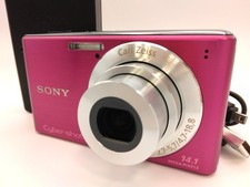 SONY Cyber-shot DSC-W530 Pink Digital Camera Near Mint Japanese Only w/ Charger