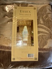 Essex Window Valance 3 Panels Floral 78x20 100 Polyester Dry Clean Only