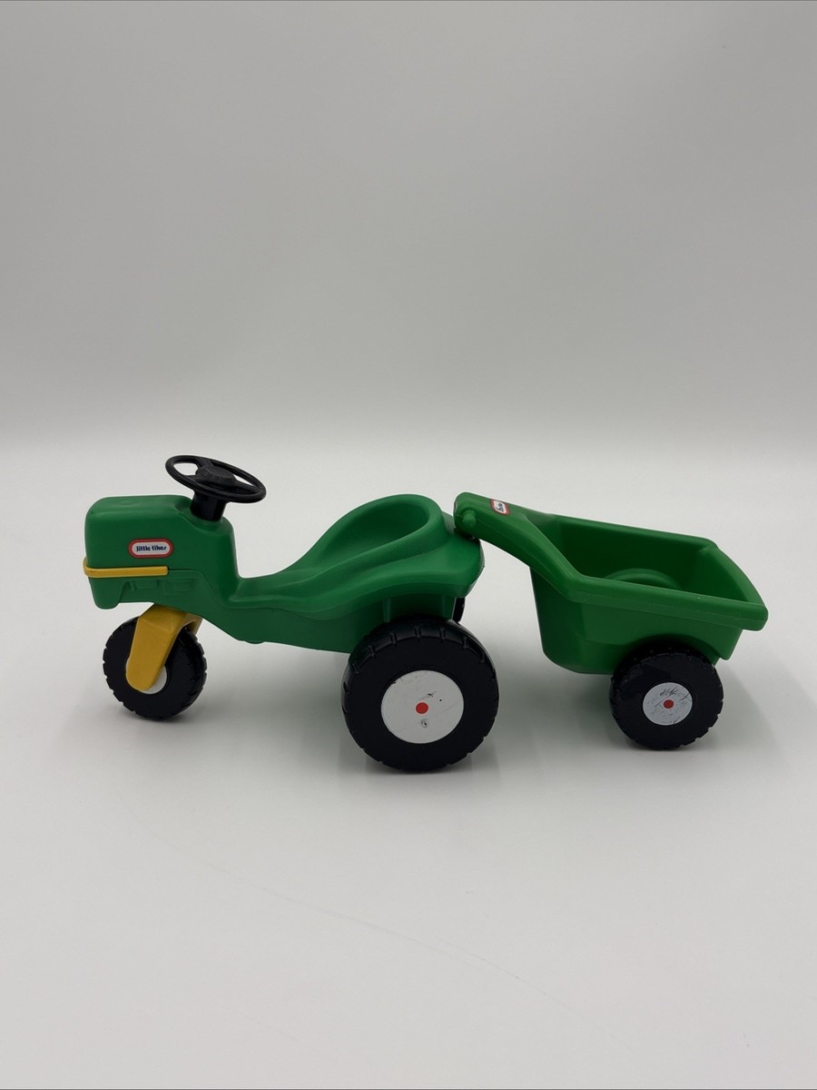 Vintage 1990s Little Tikes Place Miniatures 5598 Garden Tractor
