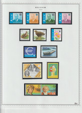 Belgium 2009 over complete year set MNH  booklet (16 scans)