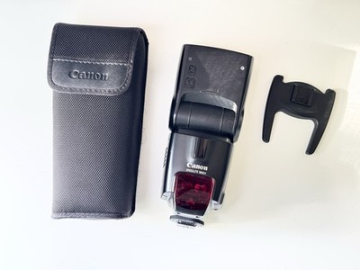Canon Speedlite 580EX Blitzgerät für EOS Kameras + Gut aber Zoom defekt