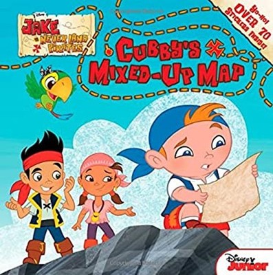 Jake and the Never Land Pirates Cubby's Mixed-Up Map Paperback