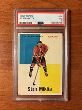 1960 Topps Stan Mikita RC #14 PSA 3 🔥