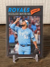 2026 Topps Heritage CARLOS ESTEVEZ Kansas City Royals GRAY BORDER #314