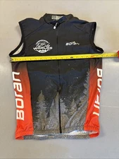 Borah Teamwear Men’s Cycling Wind Vest Medium M (9433-B)