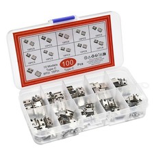 100Pcs Type C USB Charging Dock Connectors Mix 6Pin And 16Pin Use For Phone