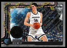 2025-26 Topps Holiday #H150 Zach Edey Glitter Card