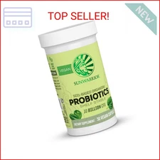 Sunwarrior Probiotics Soil-based Vegan Capsules | 10 billion CFU for Digestion S