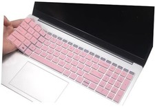 Silicone Keyboard Skin Cover Compatible for HP compatible for OmniBook 5 Pink