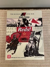 GMT Games REDS! The Russian Civil War, 1918-1921, unpunched, Second