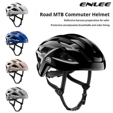 ENLEE Ultralight Cycling Helmet Safety Cap Road Bike MTB Helmet for Women Men