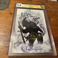 CGC SIG 9.8 TMNT: Lost Years #1 - 6x Remarked