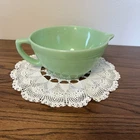 Vintage Anchor Hocking Fire King Oven Ware Jadeite Batter Bowl 1950’s Pour Spout