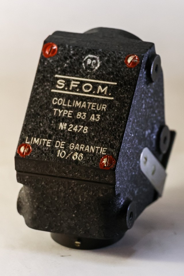 Columator S.F.O.M. Collimateur Type 83A3, Collimator, MATRA, Fiat G91, Aeritalia ...