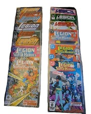 Dc Legion Of Super-Heroes 15 Comic Book Lot 1 3 4 5 6 7 44 57 58 292 298 304 308