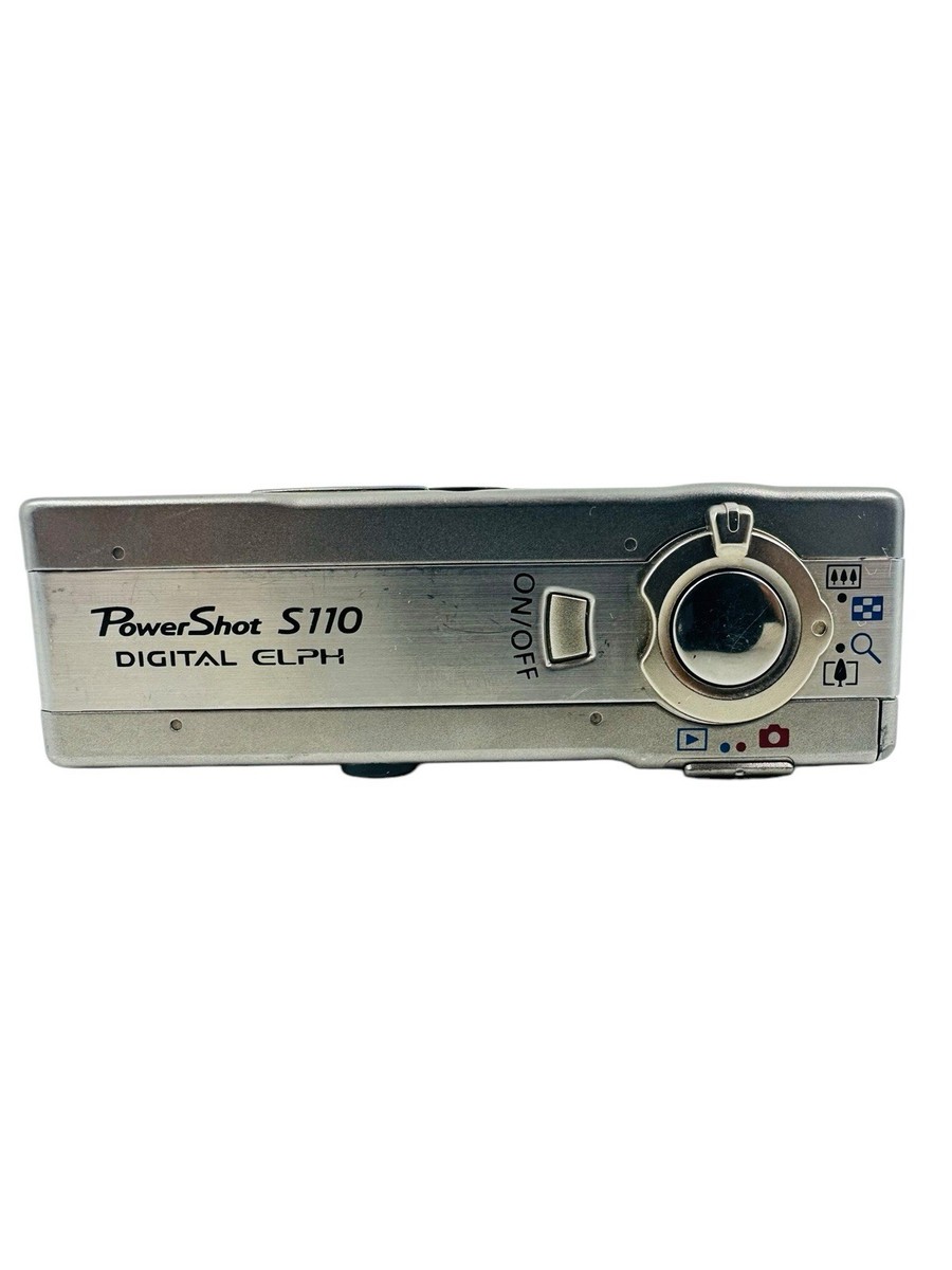 Canon PowerShot S110 Digital ELPH Camera 2.1 MP PARTS/REPAIR (DOES