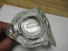 Avon Votive Candle Holder Holiday Thanksgiving Turkey Shaped Clear Glass — photo 2